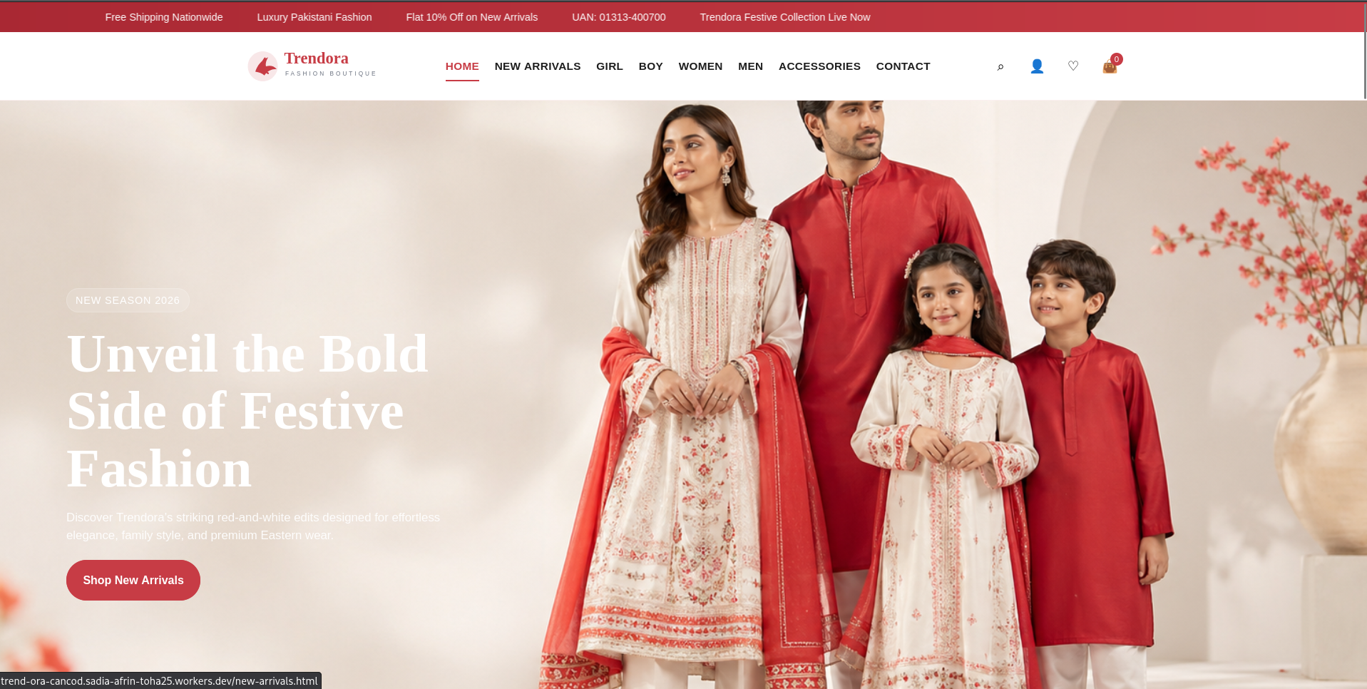 Trendora – Bold Fashion. Premium Presence. Modern Shopping.