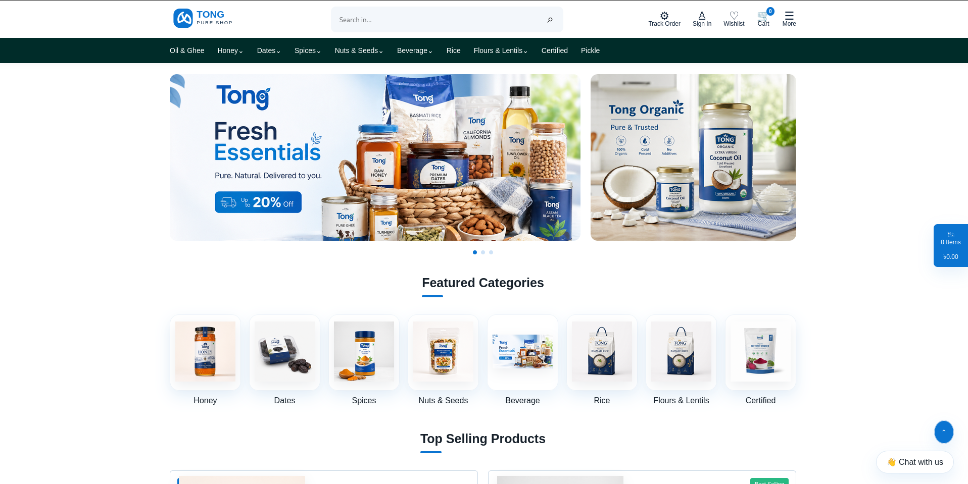 Tong – Simple Shopping. Smart Experience.